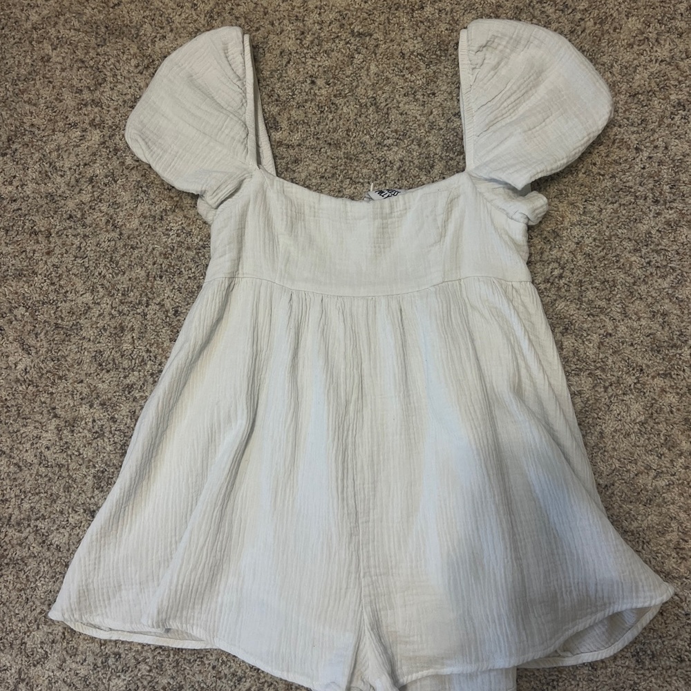 Princess Polly Cream Puff Sleeve Bodysuit